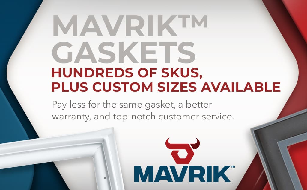 Mavrik TM Gaskets. Hundreds of SKUs, plus custom sizes available. Pay less for the same gasket, a better warranty, and top-notch customer service.