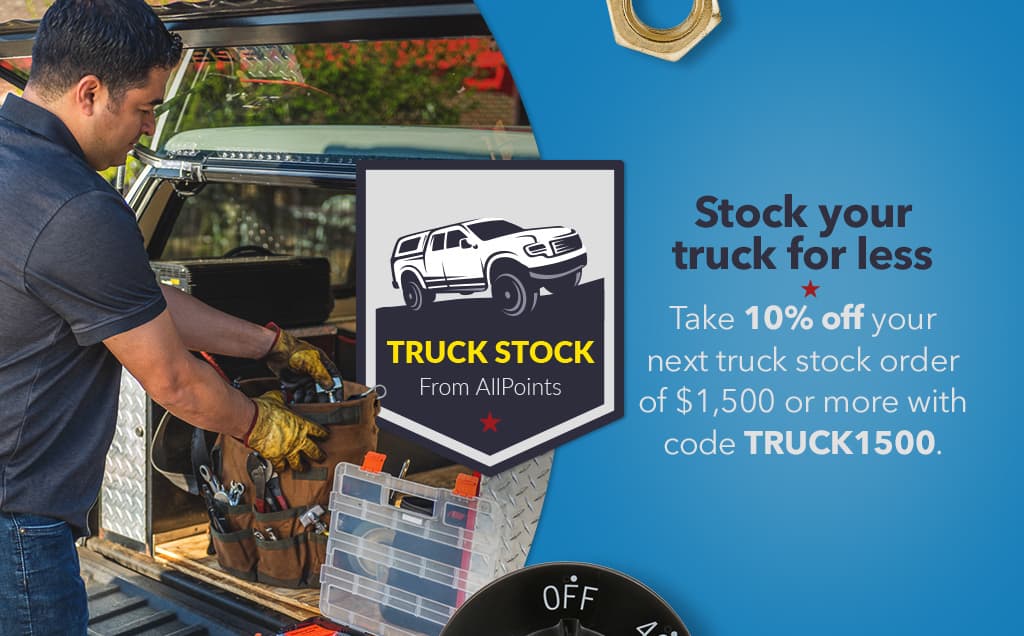Its time to stock your truck.