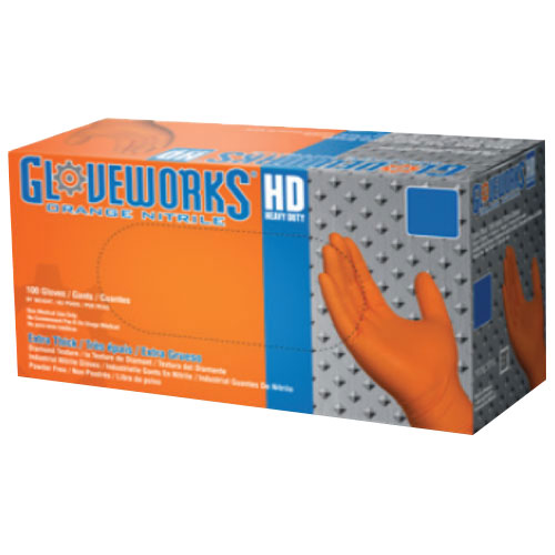 8 Mil Nitrile Disposable Gloves